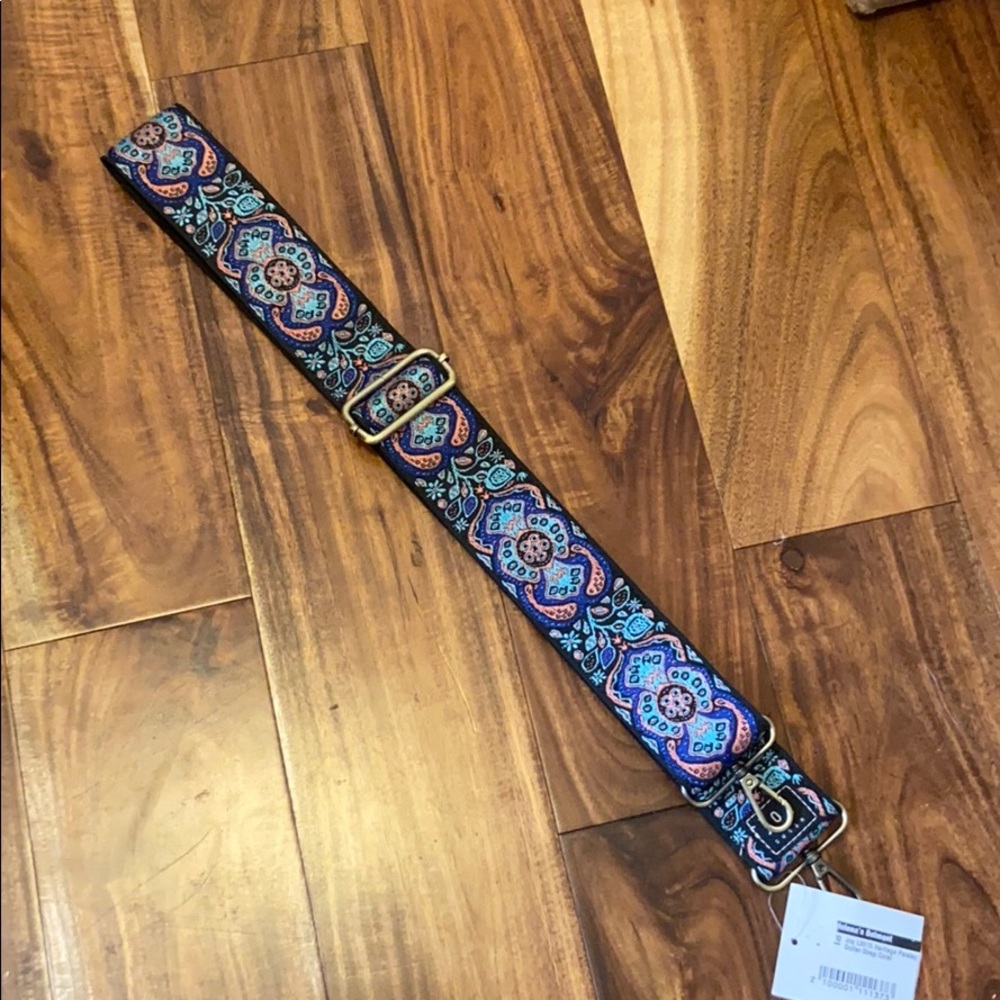 Floral Bag Strap, Patterned Purse Strap